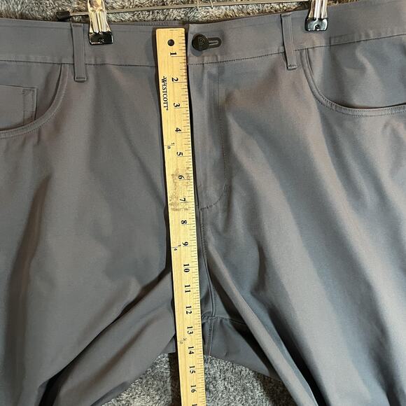 Public Rec Pants Mens 42x28 Modern Straight Fit Stretch Performance Polyester - Picture 5 of 10